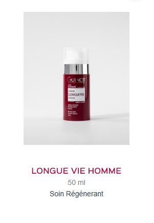 Guinot soins pour hommes en institut de beauté